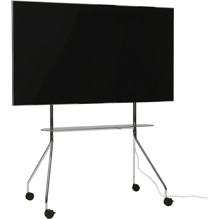 Pedestal Moon Pro TV-Stander H158, Chrome